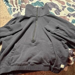 Women’s vuori blue soft sweatshirt Half-Zip Sweater xs